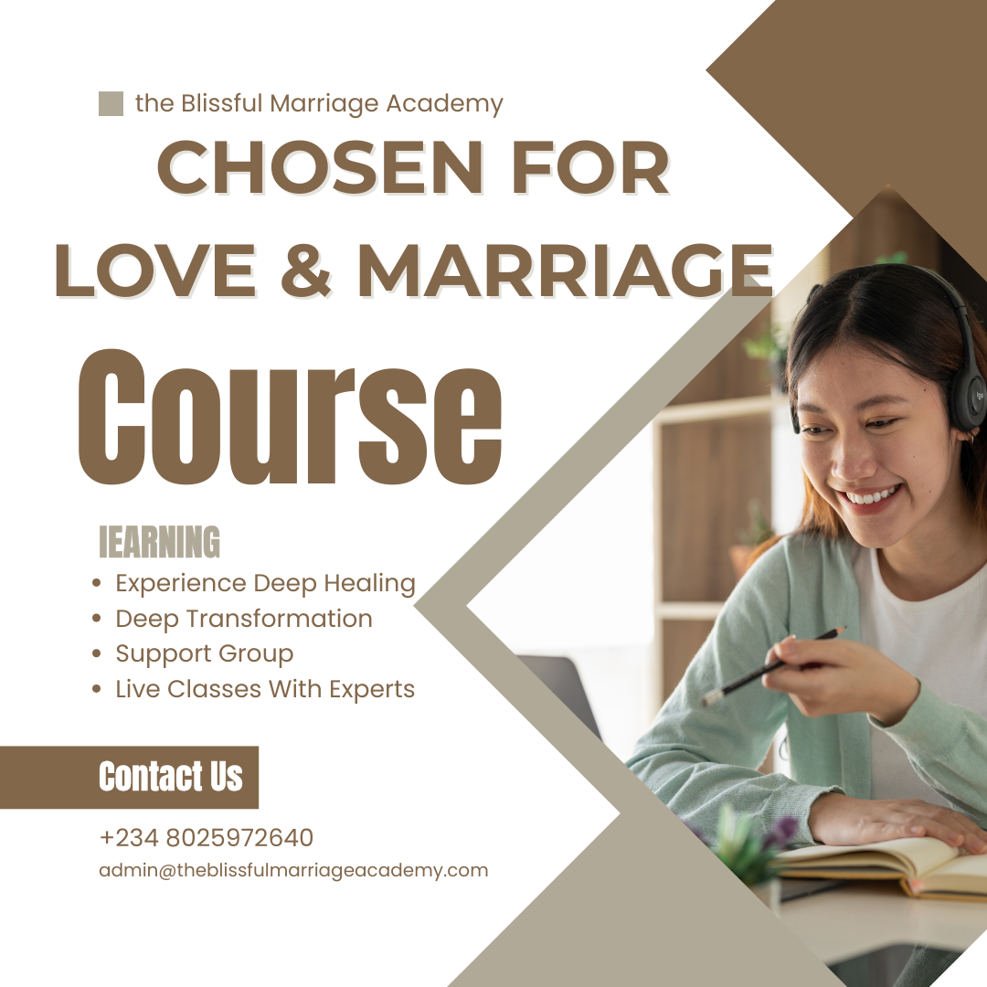 Chosen for Love and Marriage; Rediscovering Worth, Healing Your Heart & Preparing for Godly Love